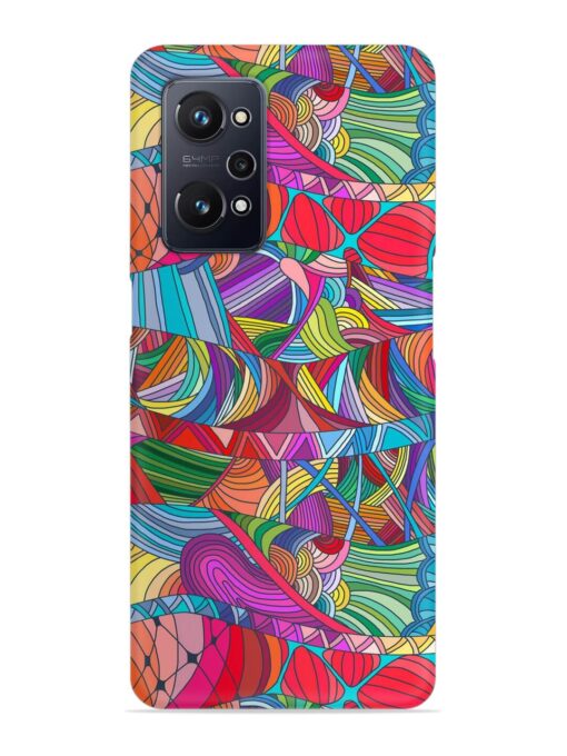 Seamless Patterns Hand Drawn Snap Case for Realme Gt Neo 3T