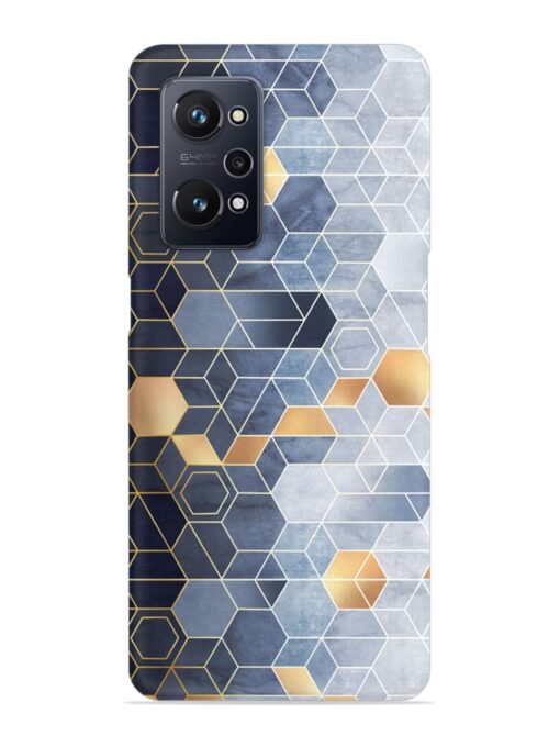 Geometric Abstraction Hexagons Snap Case for Realme Gt Neo 3T