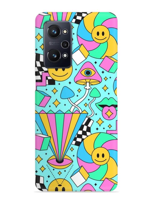 Trippy Rainbow 60S Snap Case for Realme Gt Neo 3T