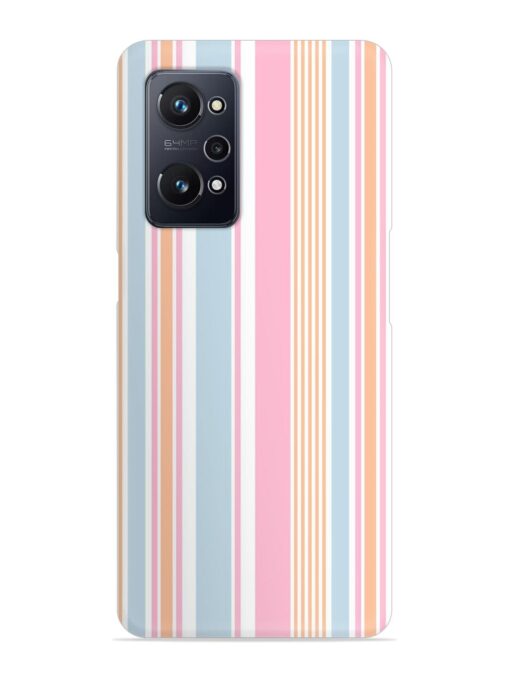 Stripe Seamless Pattern Snap Case for Realme Gt Neo 3T