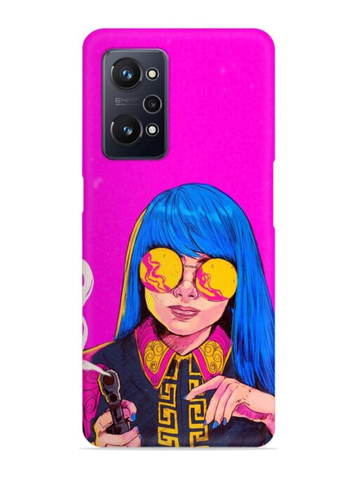 Aesthetic Anime Girl Snap Case for Realme Gt Neo 3T Zapvi