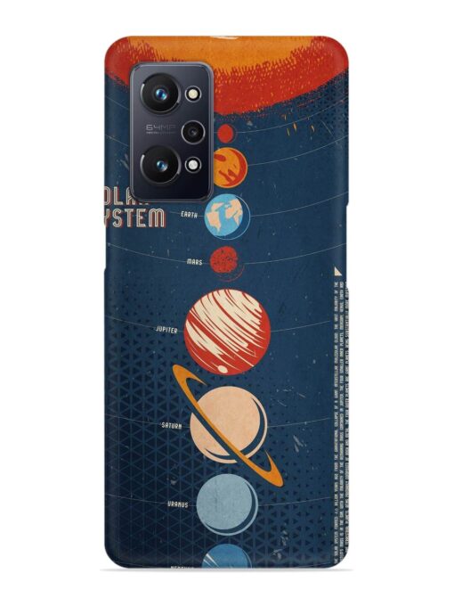 Solar System Vector Snap Case for Realme Gt Neo 3T Zapvi