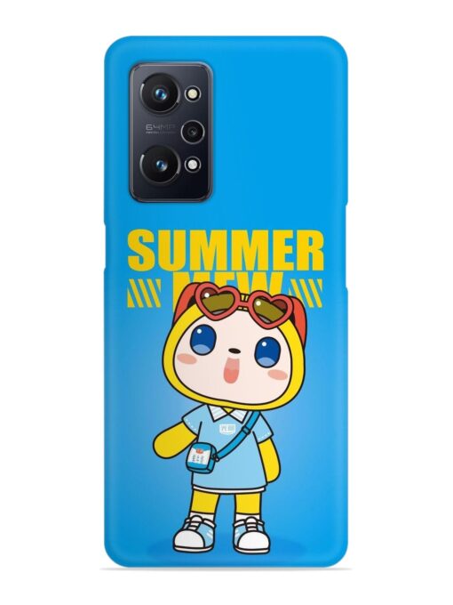 Summer Mew Cartoon Snap Case for Realme Gt Neo 3T Zapvi