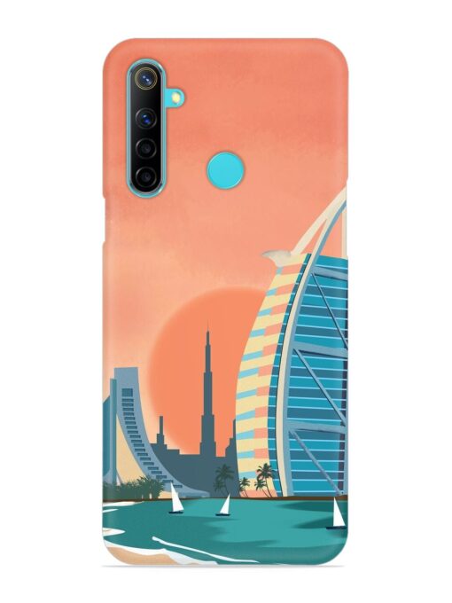 Dubai Architectural Scenery Snap Case for Realme Narzo 10 Zapvi