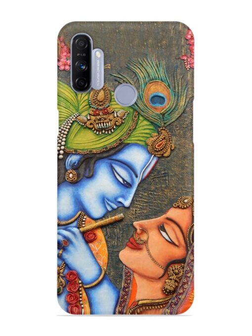 Lord Radha Krishna Flute Art Snap Case for Realme Narzo 10A