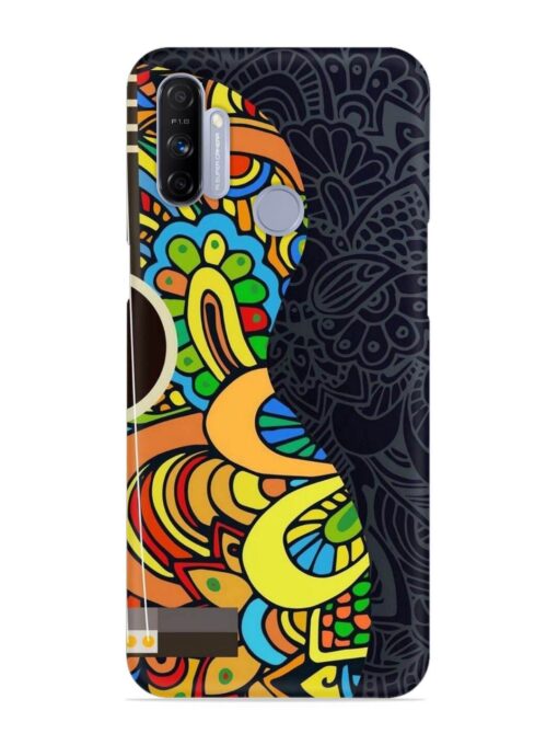 Guitar Vector Art Snap Case for Realme Narzo 10A Zapvi