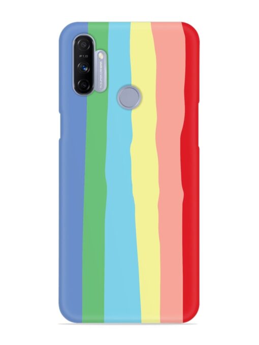 Rainbow Premium Shade Snap Case for Realme Narzo 10A Zapvi