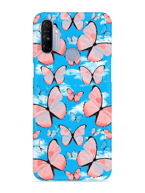 Seamless Pattern Tropical Snap Case for Realme Narzo 10A