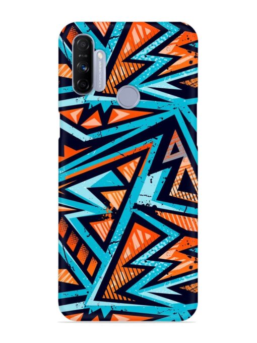 Abstract Seamless Grunge Snap Case for Realme Narzo 10A Zapvi