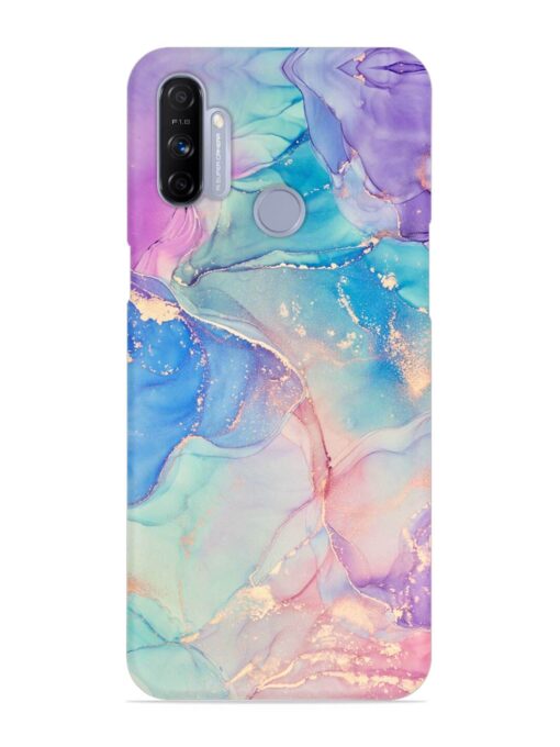 Alcohol Ink Colors Snap Case for Realme Narzo 10A