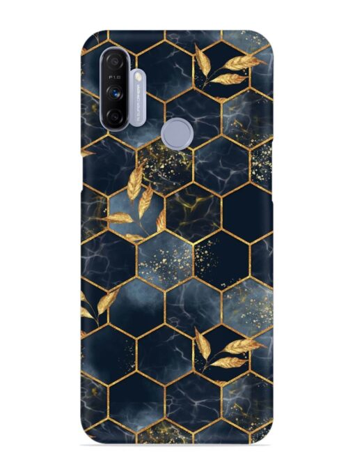 Marble Hexagon Seamless Snap Case for Realme Narzo 10A