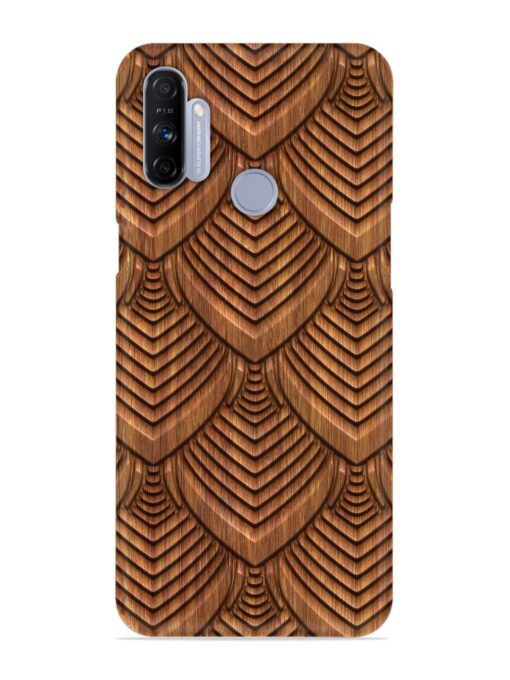 Carved Pattern On Snap Case for Realme Narzo 10A