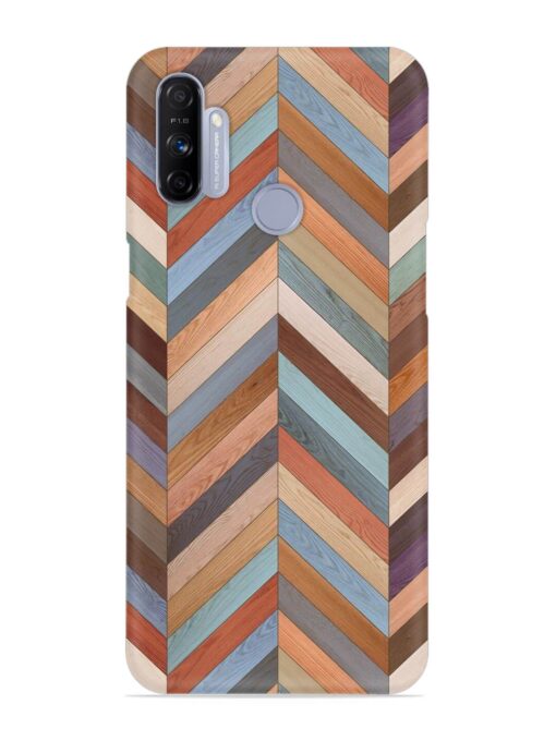 Seamless Wood Parquet Snap Case for Realme Narzo 10A Zapvi