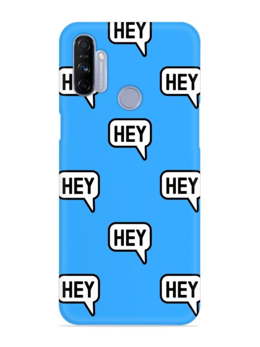 Hey Text Message Snap Case for Realme Narzo 10A