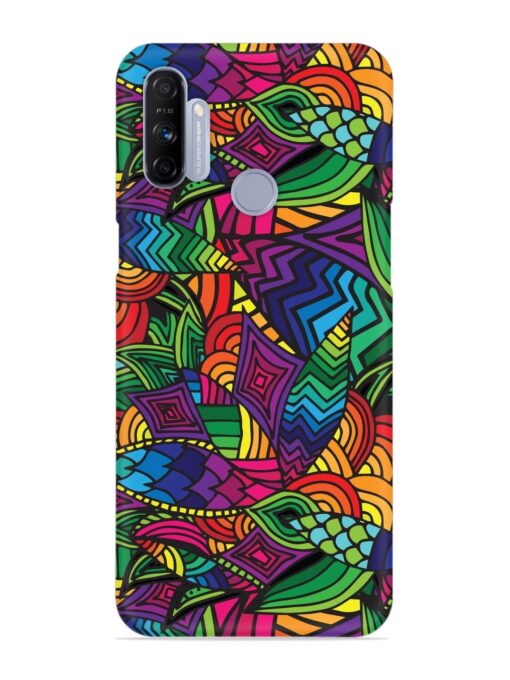 Abstract Multicolor Seamless Snap Case for Realme Narzo 10A