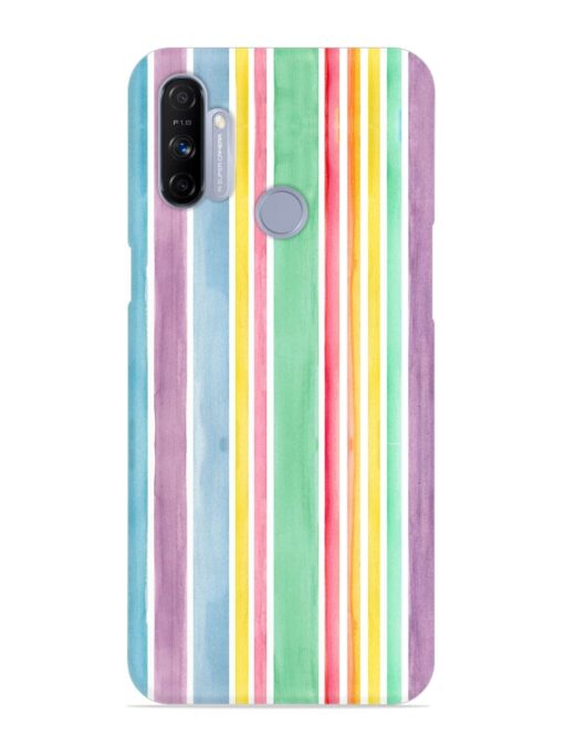 Hand Drawn Watercolor Snap Case for Realme Narzo 10A