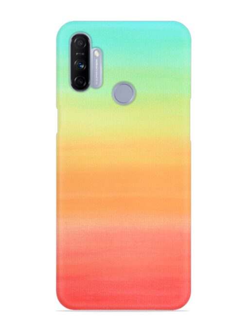 Background Sky Watercolor Snap Case for Realme Narzo 10A