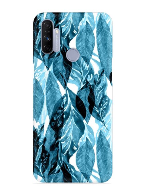 Leaves Pattern Jungle Snap Case for Realme Narzo 10A