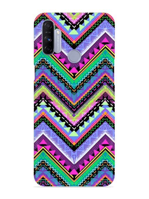 Tribal Aztec Print Snap Case for Realme Narzo 10A