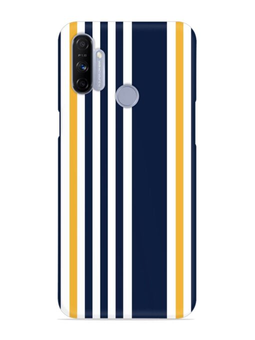 Seamless Stripe Pattern Snap Case for Realme Narzo 10A