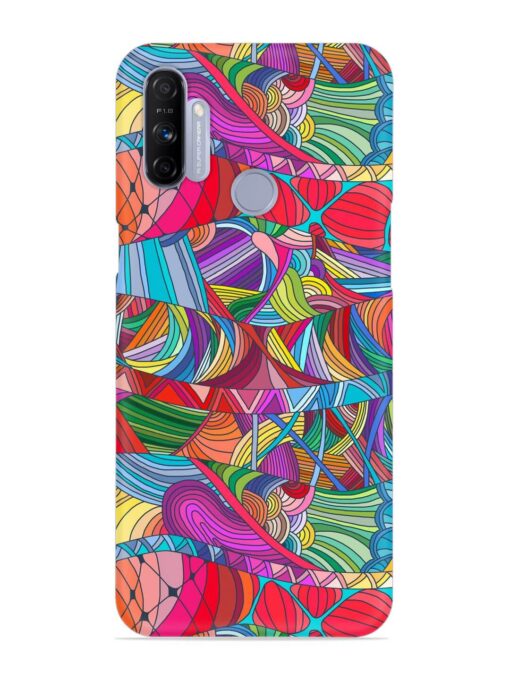 Seamless Patterns Hand Drawn Snap Case for Realme Narzo 10A