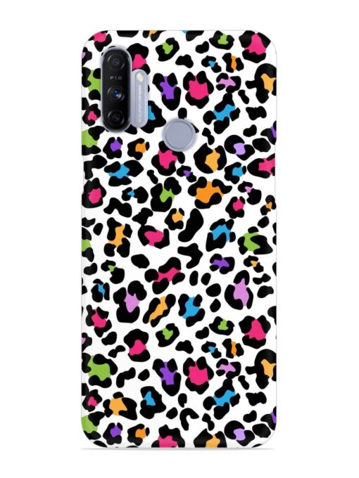 Seamless Leopard Pattern Snap Case for Realme Narzo 10A