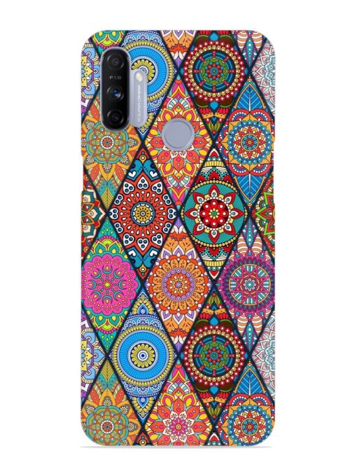 Seamless Tile Pattern Snap Case for Realme Narzo 10A