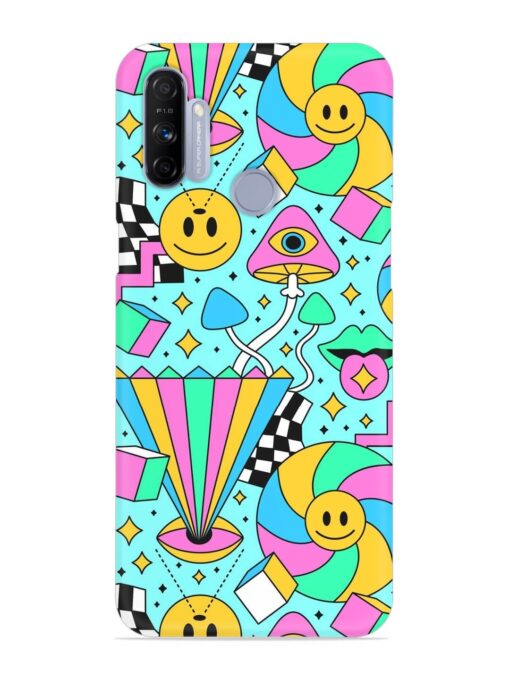 Trippy Rainbow 60S Snap Case for Realme Narzo 10A