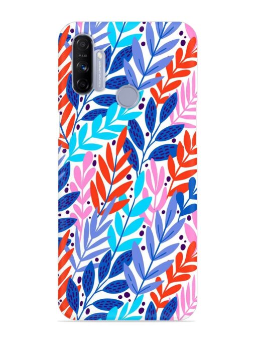 Bright Floral Tropical Snap Case for Realme Narzo 10A