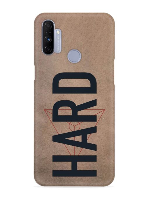 Hard Typo Snap Case for Realme Narzo 10A