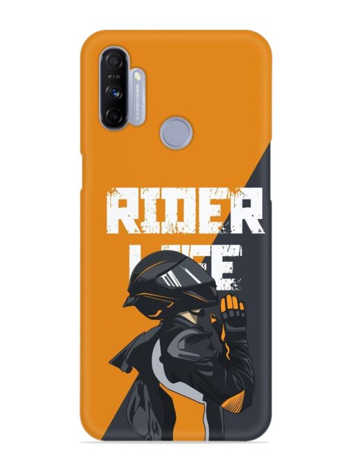 Rider Life Snap Case for Realme Narzo 10A Zapvi