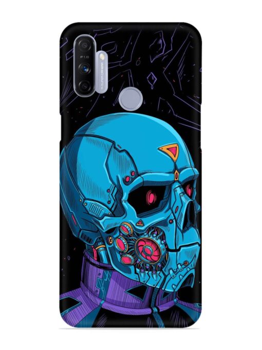 Skull Robo Vector Snap Case for Realme Narzo 10A Zapvi