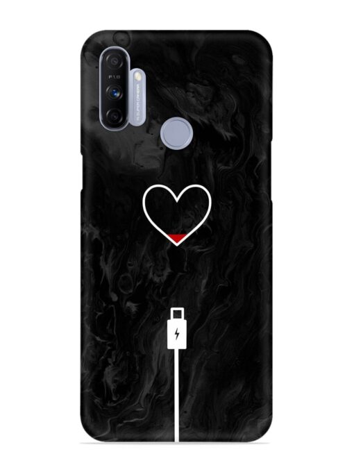 Heart Charging Vector Snap Case for Realme Narzo 10A Zapvi