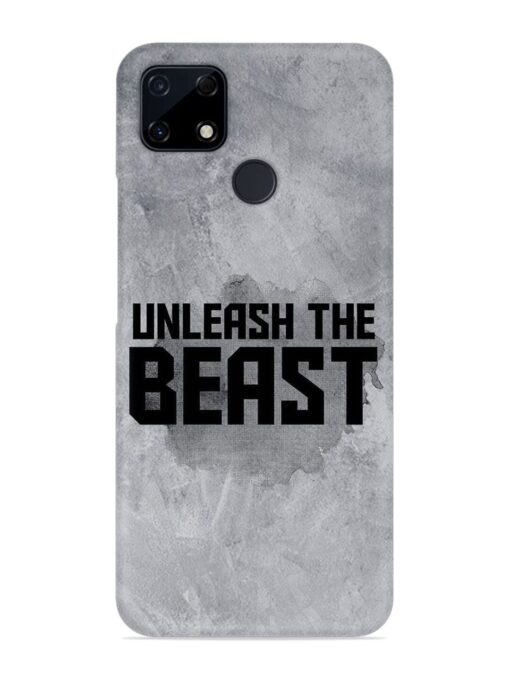 Unleash The Beast Snap Case for Realme Narzo 20 Zapvi