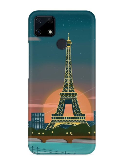 Scenery Architecture France Paris Snap Case for Realme Narzo 20 Zapvi