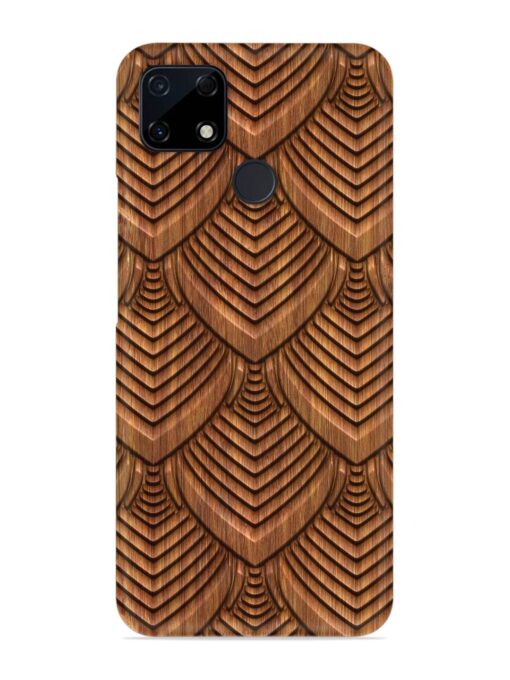 Carved Pattern On Snap Case for Realme Narzo 20 Zapvi