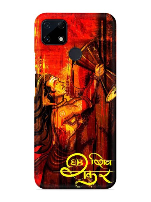 Illustration Lord Shiva Snap Case for Realme Narzo 20 Zapvi