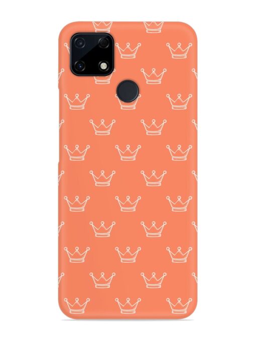 Hand Drawn Crown Snap Case for Realme Narzo 20