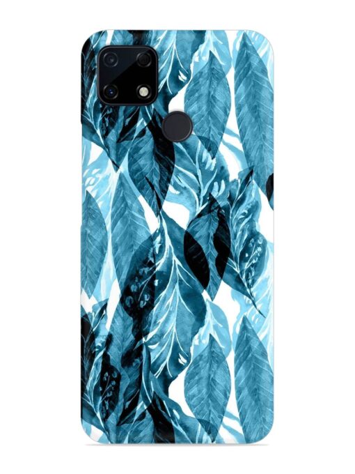 Leaves Pattern Jungle Snap Case for Realme Narzo 20 Zapvi