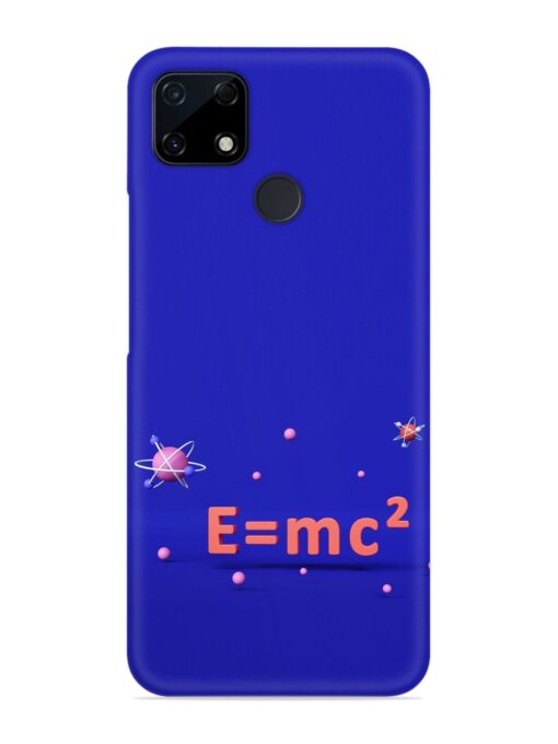 Formula Relativity Equation Snap Case for Realme Narzo 20 Zapvi