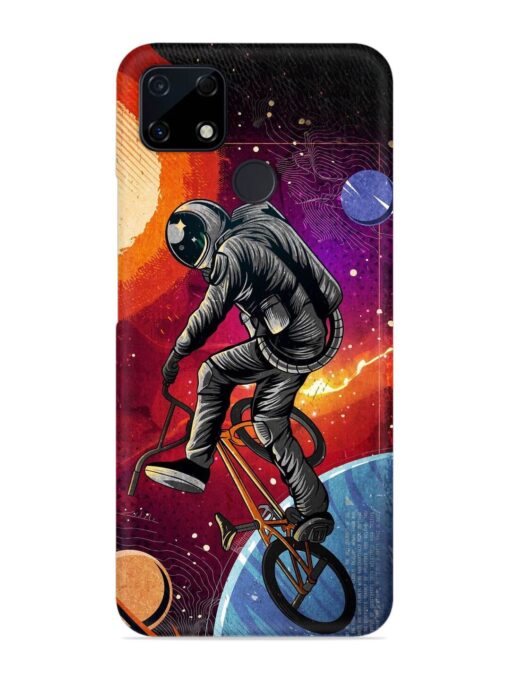 Super Eclipse Bmx Bike Snap Case for Realme Narzo 20 Zapvi