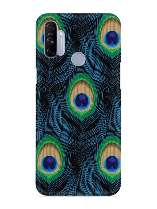 Seamless Pattern Peacock Snap Case for Realme Narzo 20A