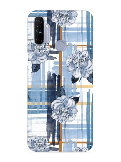 Watercolor Pattern Rose Snap Case for Realme Narzo 20A Zapvi