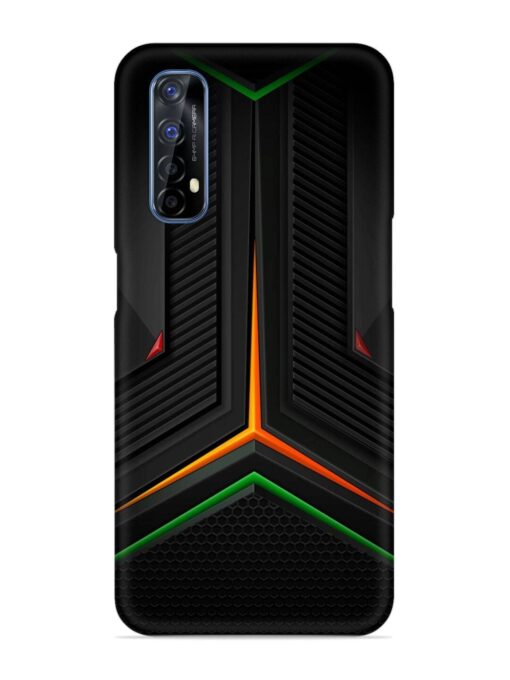 Orange Triangle Light Snap Case for Realme Narzo 20 Pro