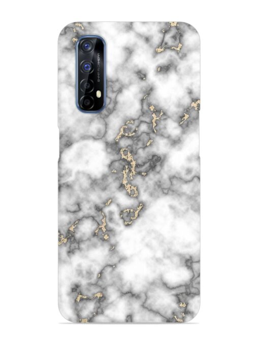 Gray And Gold Marble Snap Case for Realme Narzo 20 Pro Zapvi