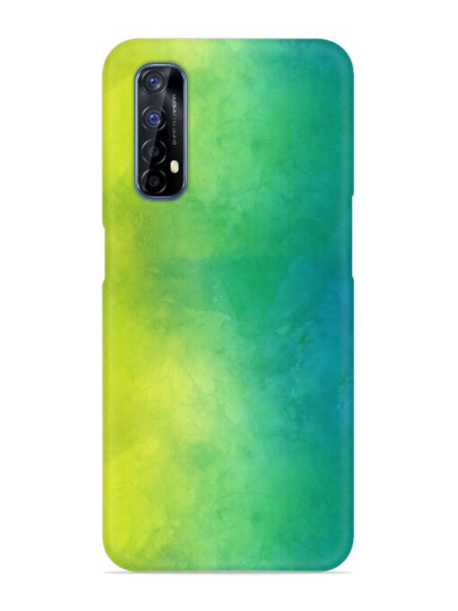 Yellow Green Gradient Snap Case for Realme Narzo 20 Pro Zapvi