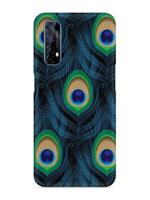 Seamless Pattern Peacock Snap Case for Realme Narzo 20 Pro Zapvi