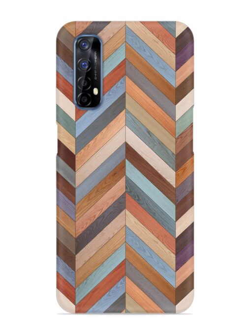 Seamless Wood Parquet Snap Case for Realme Narzo 20 Pro Zapvi