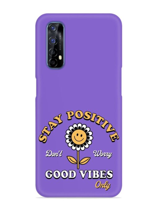 Retro Positive Flower Snap Case for Realme Narzo 20 Pro