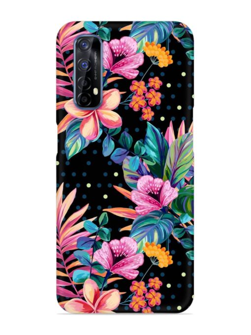 Seamless Floral Pattern Snap Case for Realme Narzo 20 Pro Zapvi